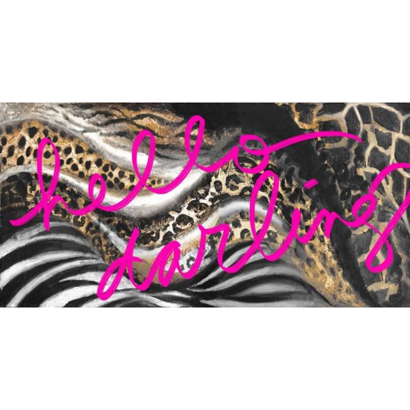 Hello Darling Poster Print by Patricia Pinto