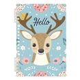 thumbnail image 1 of Hello Deer Face Notebooks 1-subject Journal 60 Sheets A5 College Ruled Paper Detachable Ring 8.3"x5.7", 1 of 8