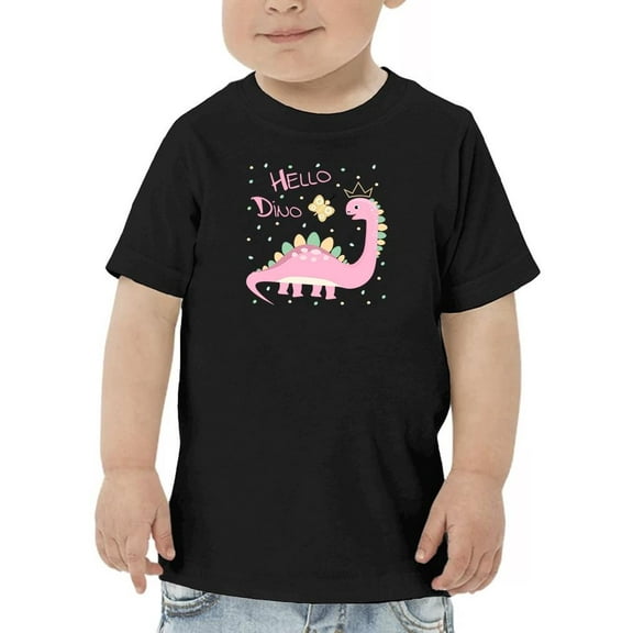 Hello Dino T-Shirt Toddler -Image by Shutterstock,  3 Toddler
