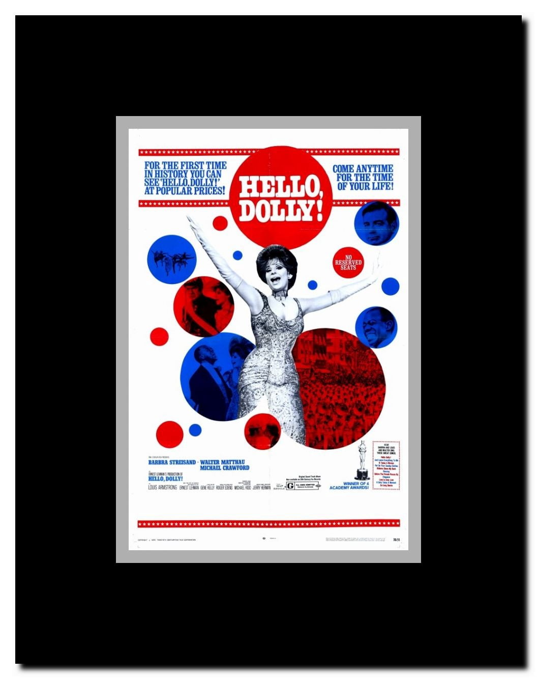 Hello Dolly! Framed Movie Poster