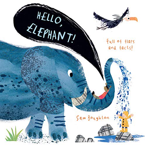 Pre-Owned Hello, Elephant!: (An Educational Lift-The-Flap Board Book for Toddlers, Preschoolers, and Kids Ages 2-5 to Learn Fun Facts about Jungle Animals) (Board book) 1536210218 9781536210217