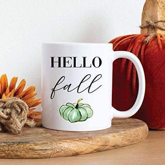 Hello Fall Coffee Mug 11OZ Coffee Mug