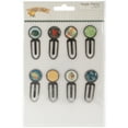 thumbnail image 1 of Hello Fall Epoxy Top Metal Clips 8/Pk-, 1 of 1