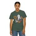 thumbnail image 1 of Hello Fall Ghost, Comfort Colors Short Sleeve T-Shirt, Sizes S-4X, 1 of 6