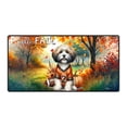 thumbnail image 1 of Hello Fall Havanese Football Welcome Autumn with Leaves Pumpkins Desk Mat Full Keyboard Mouse Pad Havanese Dog Lover Gifts Idea Large Mousepad - 00012, 1 of 5