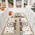 thumbnail image 1 of Hello Fall Kitchen Mat Pumpkin Wreath Kitchen Rugs Sets of 3 Piece Kitchen Mats for Floor Autumn Kitchen Rugs Non Slip Washable Fall Carpet Rugs Set for Kitchen Laundry Bathroom, 1 of 6