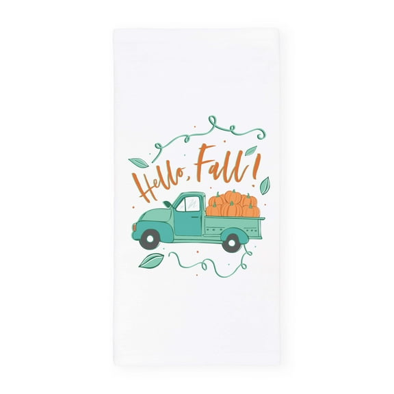 Hello Fall! Kitchen Tea Towel