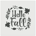 thumbnail image 1 of Hello Fall Leaves DIY Cookie Wall Craft Stencil - 11.5 Inch, 1 of 5