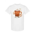 thumbnail image 1 of Hello Fall Mug T-Shirt Women -SPIdeals Designs, Female 5X-Large, 1 of 4