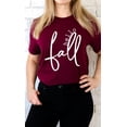 thumbnail image 1 of Hello Fall PLUS SIZE Graphic Tee T-Shirt, 1 of 11