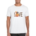 thumbnail image 1 of Hello Fall Pumpkin Love Fall Yall Thanksgiving Unisex T-Shirt, up to size 5XL, 1 of 3