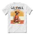 thumbnail image 1 of Hello Fall Rhodesian Ridgeback Football Welcome Autumn with Leaves Pumpkins Shirt T-shirt Unisex Merch Ridgebacks Dog Lover Gifts - 00012, 1 of 6