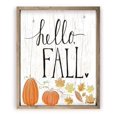 thumbnail image 1 of Hello Fall Rustic Wall Sign 12x15 (Frame Included), 1 of 1