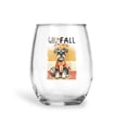 thumbnail image 1 of Hello Fall Schnauzer Football Welcome Autumn with Leaves Pumpkins 15oz Stemless Wine Glass Mug Miniature Schnauzer Dog Lover Wine Glasses Cup - 00012, 1 of 5