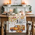 thumbnail image 1 of Hello Fall Table Runner, Autumn Thanksgiving Kitchen Dining Table Decoration for Home Party Decor 13x120 Inches, 1 of 9