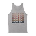 thumbnail image 1 of Hello Fall Tank Top Unisex X-Large Grey, 1 of 5