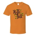 thumbnail image 1 of Hello Fall Tee Cool Fall Holiday Autumn Novelty T Shirt, 1 of 1