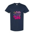 thumbnail image 1 of Hello Fifth Grade Life A Student's First Day Back To School Unisex T-Shirt, 1 of 2