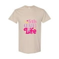 thumbnail image 1 of Hello Fifth Grade Life A Student's First Day Back To School Unisex T-Shirt, 1 of 2