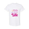 thumbnail image 1 of Hello Fifth Grade Life A Student's First Day Back To School Unisex T-Shirt, 1 of 2