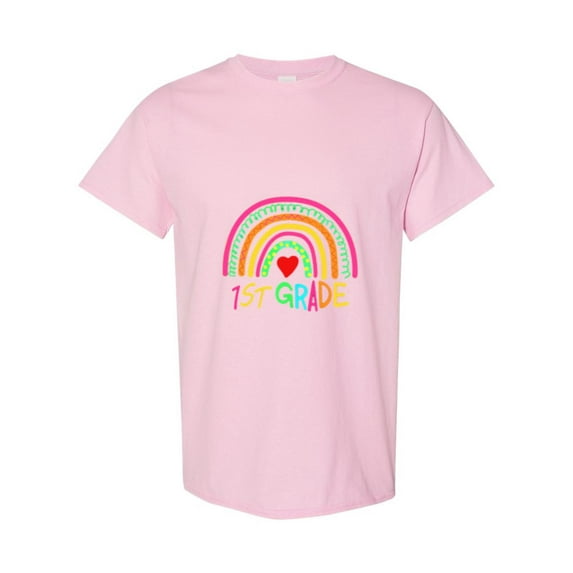 Hello First Grade A Student's First Day Back To School Quote Unisex T-Shirt