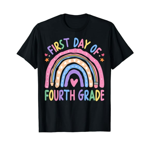 Hello Fourth Grade Funny First Day Of School 4th Grade T-Shirt