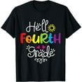 thumbnail image 1 of Hello Fourth Grade Shirt Fun 4th Grade Back to School Gift T-Shirt Black 3X-Large, 1 of 4