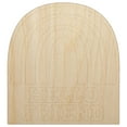 thumbnail image 1 of Hello Friend Fun Rainbow Wood Shape Unfinished Piece Cutout Craft DIY Projects - 6.25 Inch Size - 1/4 Inch Thick, 1 of 7