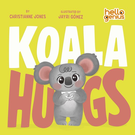 Hello Genius Koala Hugs, (Board Book)