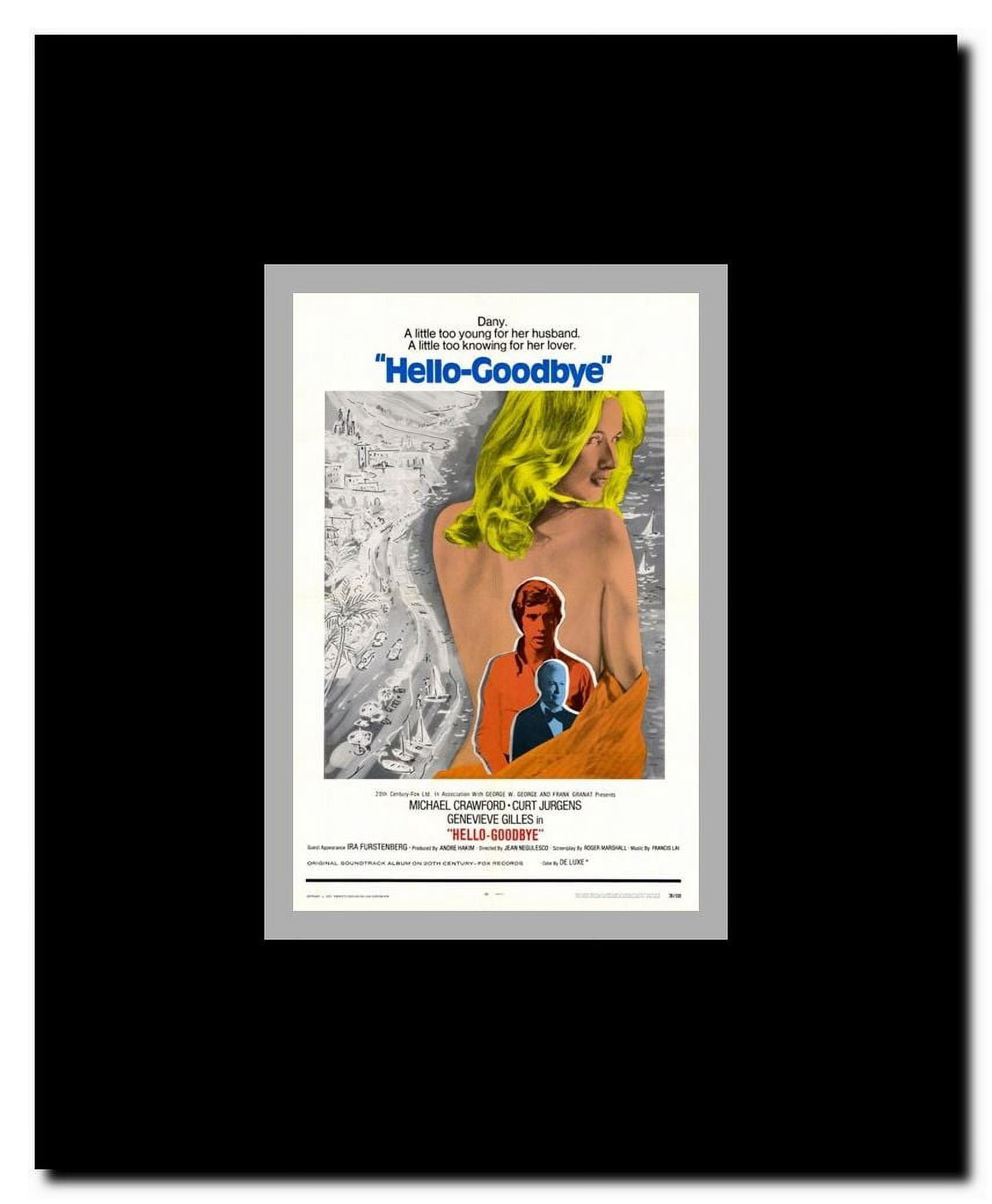 Hello-Goodbye Framed Movie Poster