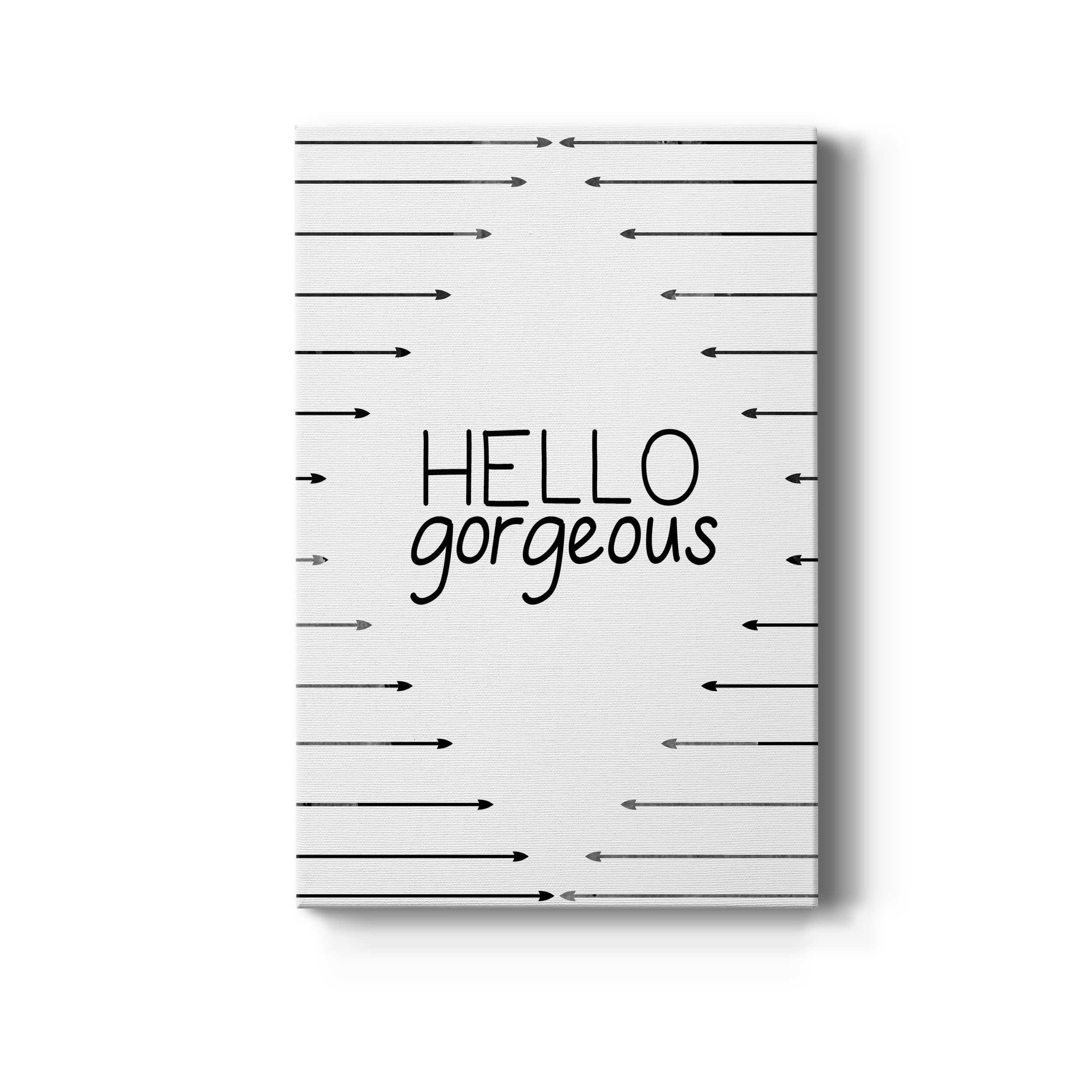 Hello Gorgeous Premium Gallery Wrapped Canvas - Ready to Hang - 24 x 36