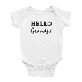 thumbnail image 1 of Hello Grandpa Cute Newborn Clothes For Boy Girl Unisex, 1 of 5