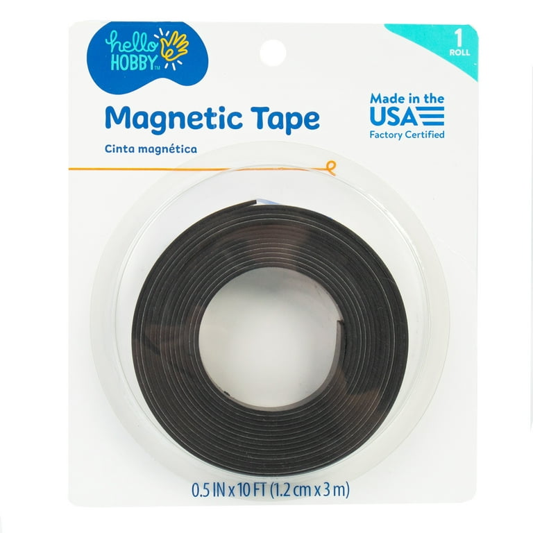 Adhesive Magnet Tape, Black