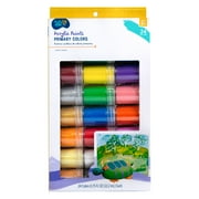 Hello Hobby 24-Pack 0.75 fl oz Kids Multi-Color Matte Acrylic Paint Set for Arts, Crafts, and DIY Projects