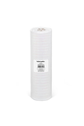 White Deco Mesh for Crafts, Ribbons and Decorations, 10 in x 10 yd