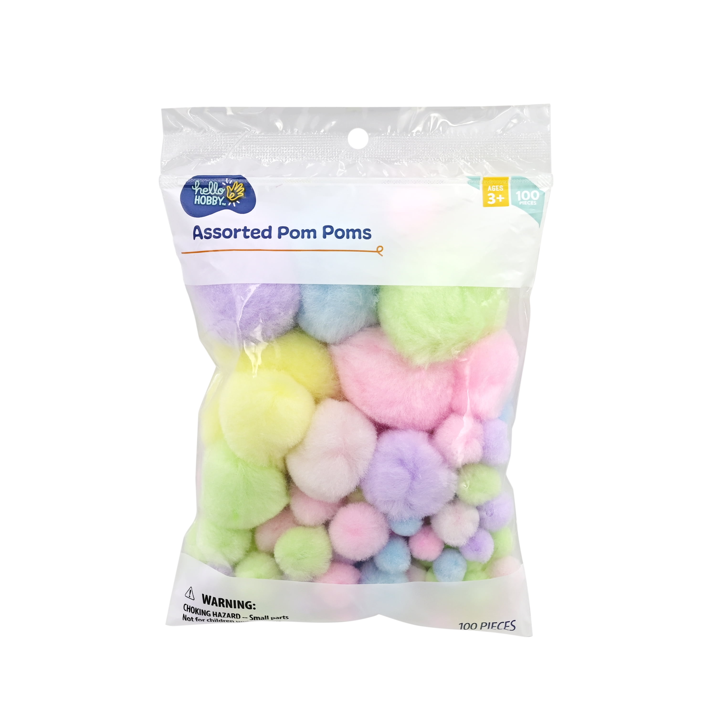 小物 pompom Mini Pompons Colors Bright 0,8 CM Assortment 200 Pieces | eBay