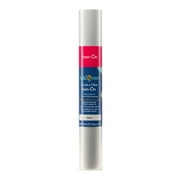 Hello Hobby 12" x 2' Silver Iron-On Craft Vinyl Roll
