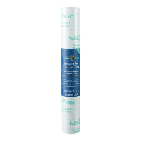 Hello Hobby 12" x 6' Clear Transfer Tape Roll