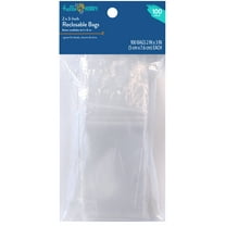 Hello Hobby - 2"x 3" Re-closable Plastic Bags for Jewelry and Craft Storage - 100 Bags - USHH2231