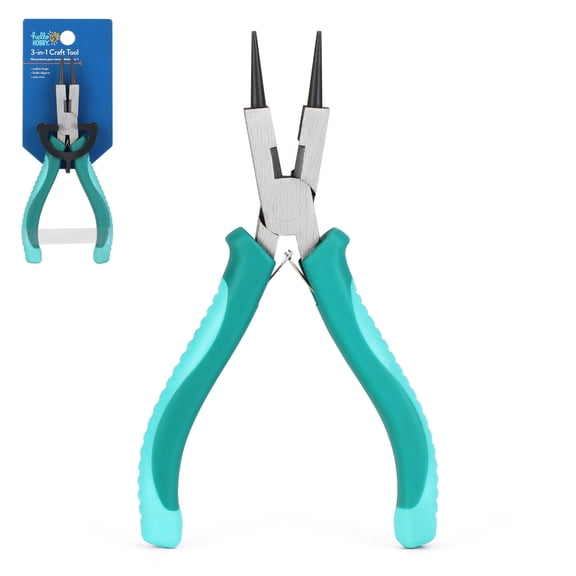 Hello Hobby 3-in-1 Steel Craft Tool Precision Cutter, Scoring Tool & Piercer for DIY Jewelry Making & Crafts