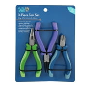 Hello Hobby 3-Piece Jewelry Pliers Set – Round Nose, Needle Nose & Side Cutter Tools for Crafting