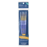 Hello Hobby 4 Piece Detail Brush Set w/ Soft Grip