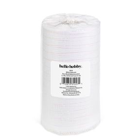 Hello Hobby White Deco Mesh for Crafts and Decorations, 5.5 in x 10 yd