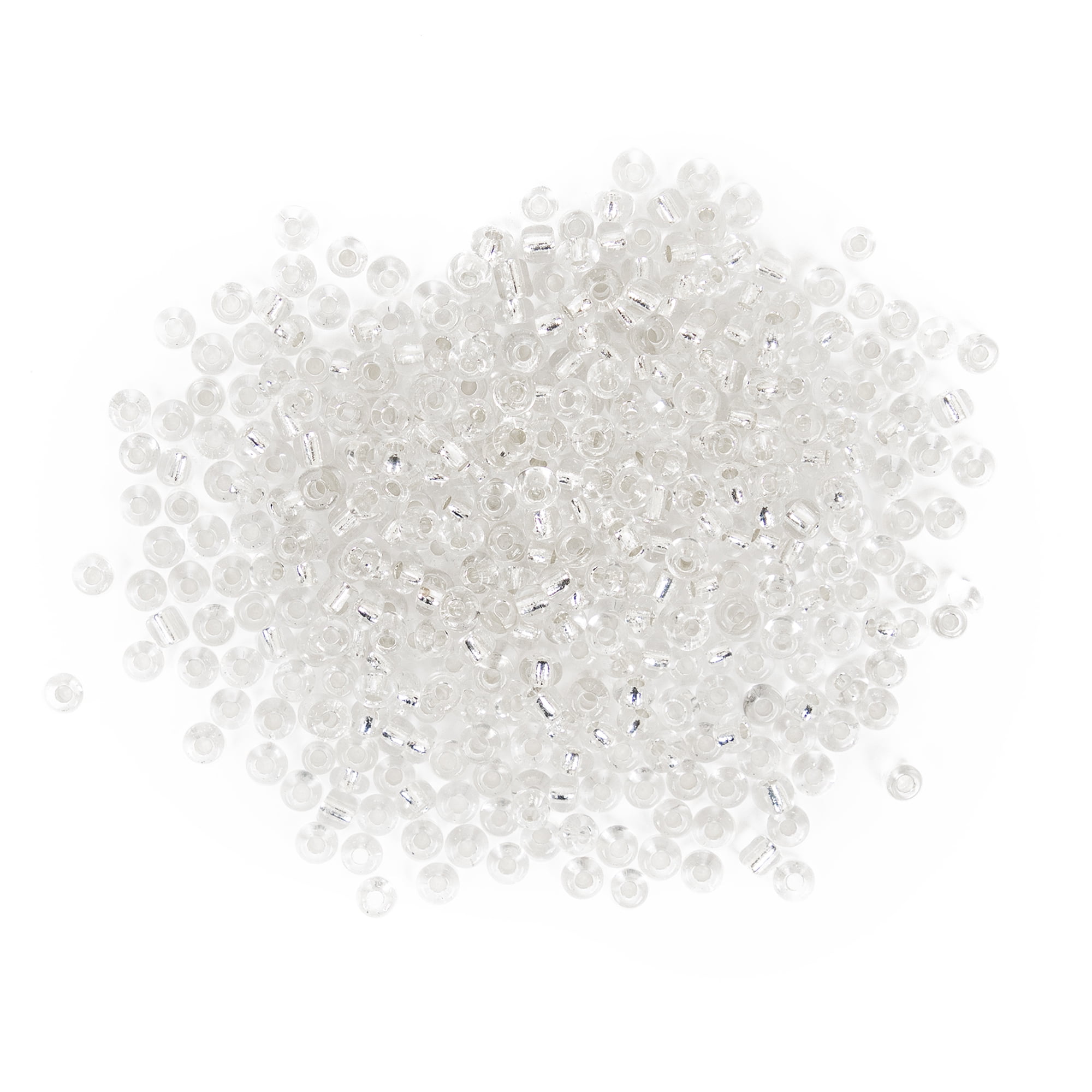 Cousindiy Mini Silver Metallic Seed Beads for Jewelry Making and Craft Projects