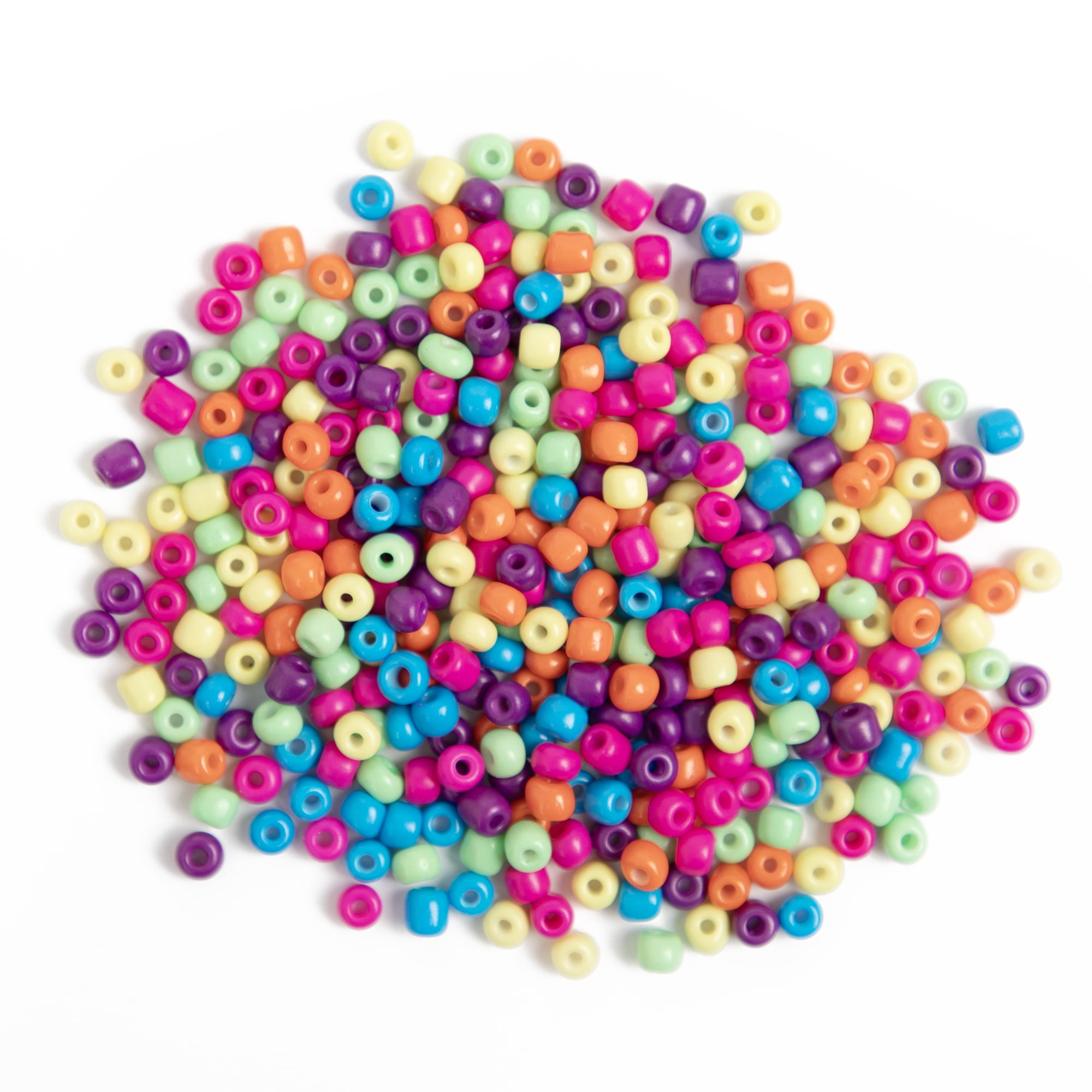 CousinDIY Mini Neon Seed Bead Pack for Jewelry and Crafting Projects