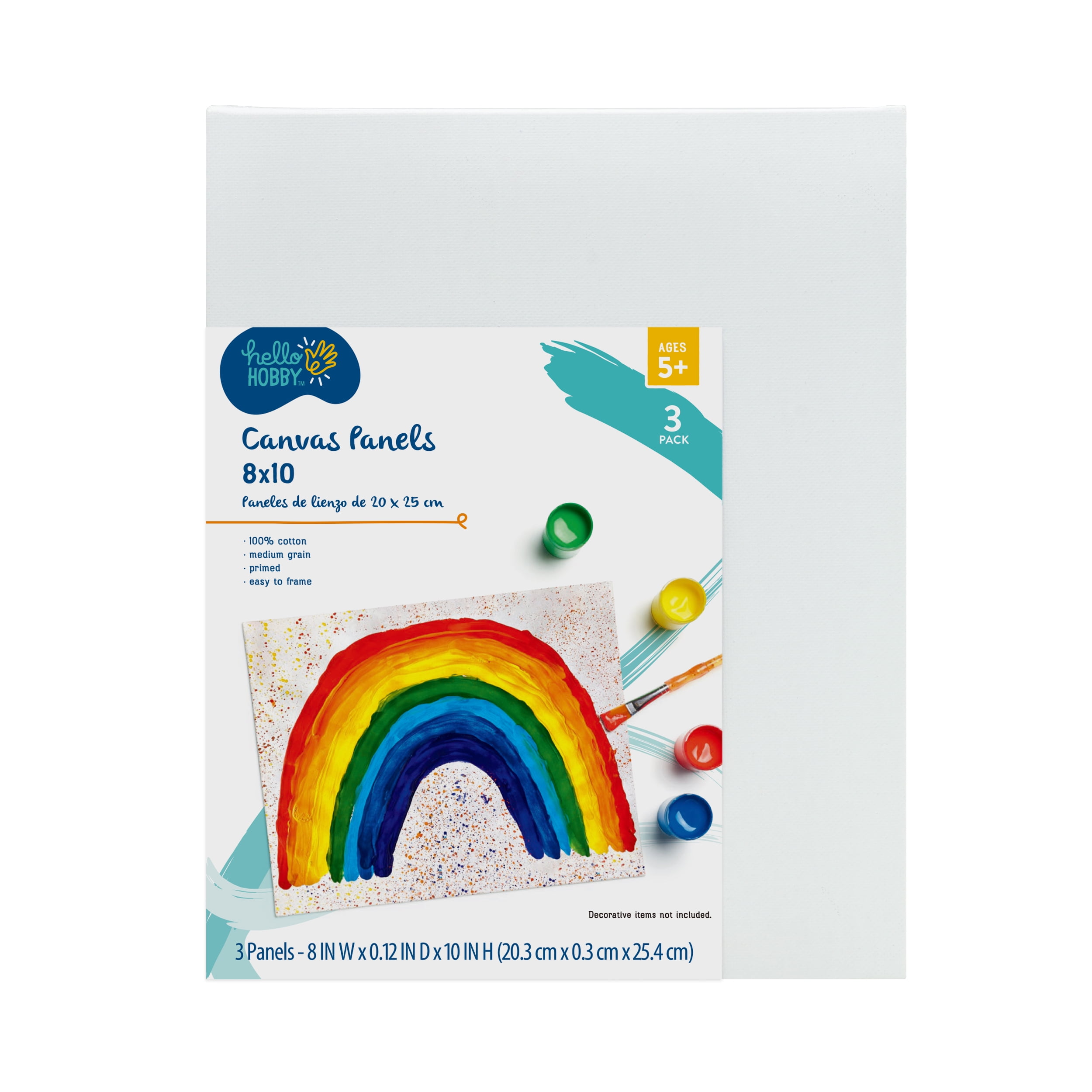 Colorations® 8 x 10 Canvas Panel Classroom Pack - 30