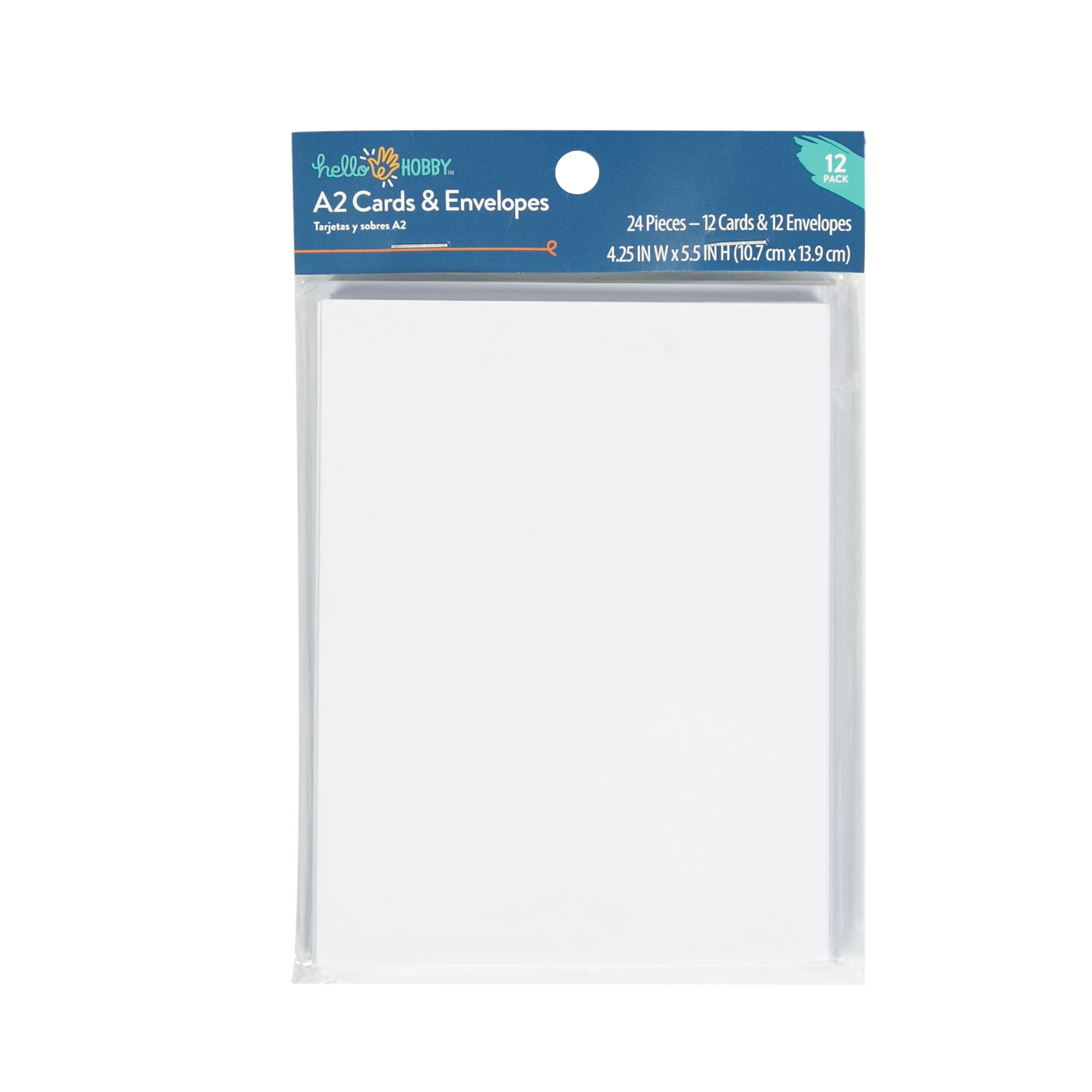 Hello Hobby Embossing Plates/Folder Combo Pack for A2 Cards, 3 Pcs, Size: NA