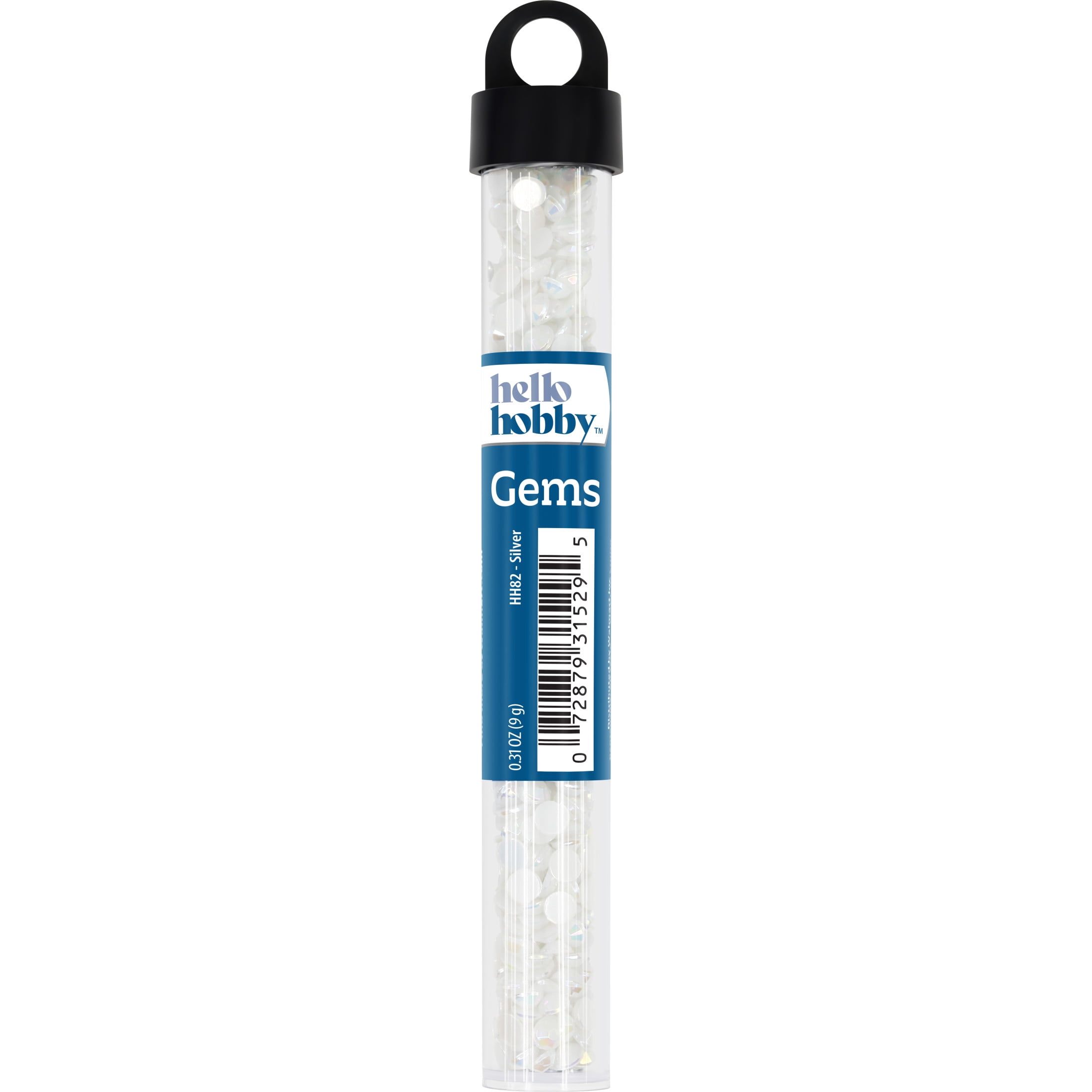 Hello Hobby Accessory Gems in Storage Tube, Irridescent