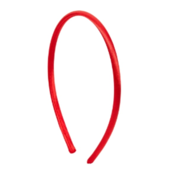 Hello Hobby Accessory Satin Headband, Red, 1 piece