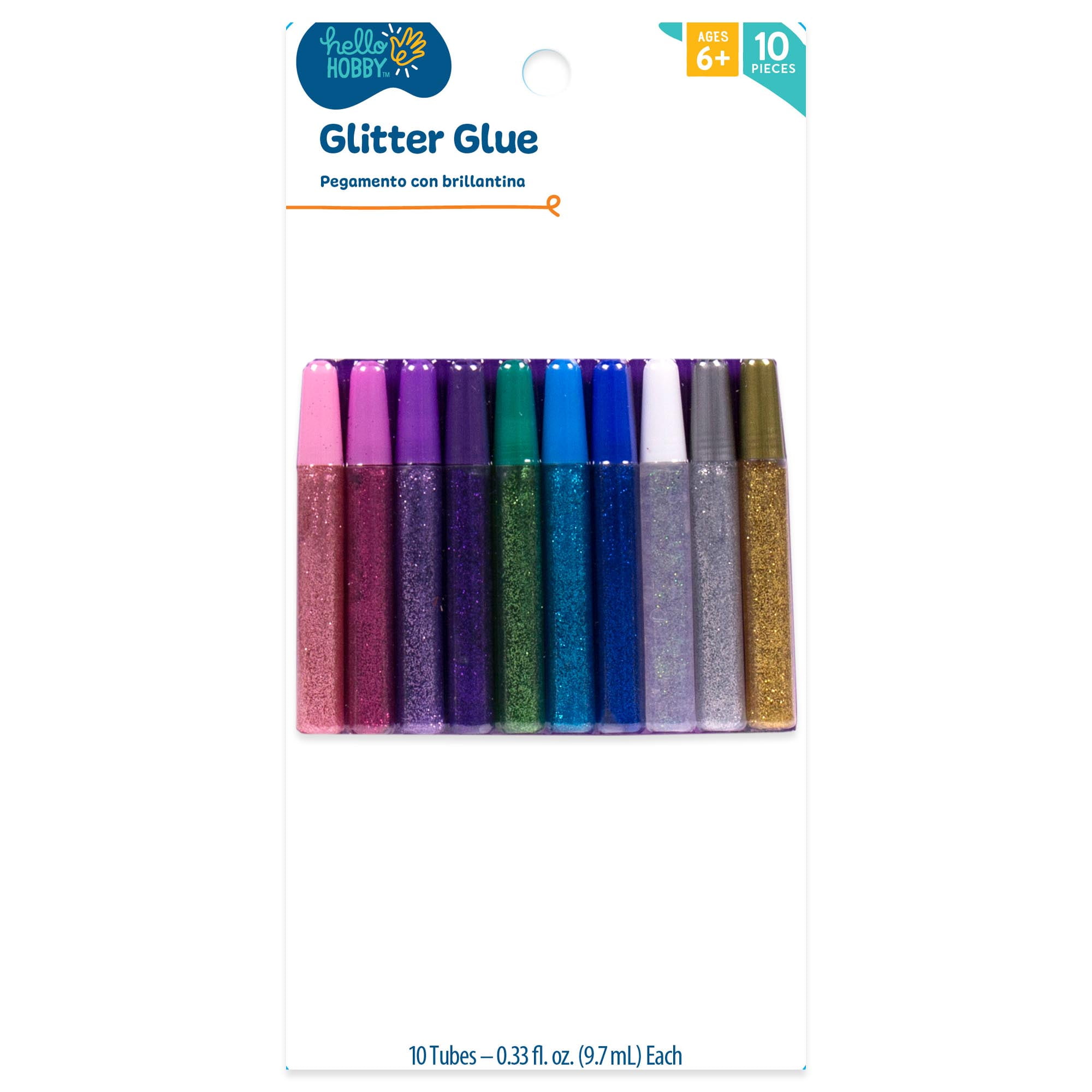  Zugar Land Sparkle Glitter Fun #2 Lead 7.5 Pencils (Pack) 6  Glitter Colors: Yellow, Red, Pink, Green, Blue and Orange! (24) : Office  Products
